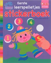 Omslag van Eerste leerspelletjes stickerboek