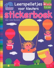Omslag van Leerspelletjes kleuters stickerboek