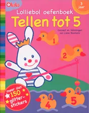 Omslag van Lolliebol oefenboek tellen tot 5