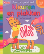 Omslag van Eerste speelboek kleuren en plakken