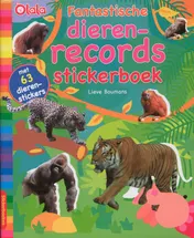 Omslag van Fantastische dierenrecords stickerboek