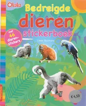 Omslag van Bedreigde dieren stickerboek