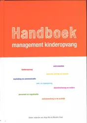Omslag van Handboek management kinderopvang