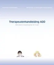 Omslag van Therapeutenhandleiding ADD