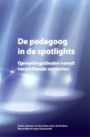 Omslag van De pedagoog in de spotlights