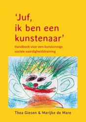 Omslag van Juf, ik ben een kunstenaar