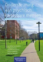 Omslag van Ondersteuning van psychisch kwetsbare mensen