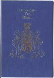 Omslag van Genealogie van Nassau