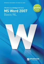 Omslag van MS Word 2007 Basis NL