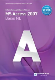 Omslag van MS Access 2007 Basis NL