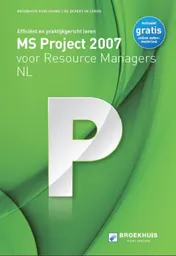 Omslag van MS Project 2007 NL voor Resourcemanagers