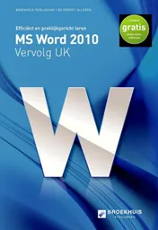 Omslag van Word 2010 Vervolg UK