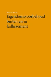 Omslag van Eigendomsvoorbehoud buiten en in faillissement