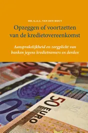Omslag van Opzeggen of voortzetten van de kredietovereenkomst