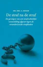 Omslag van De straf na de straf