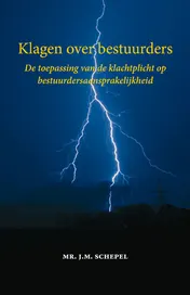 Omslag van Klagen over bestuurders