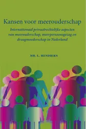 Omslag van Kansen voor meerouderschap