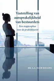 Omslag van Vaststelling van aansprakelijkheid van bestuurders