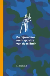 Omslag van De bijzondere rechtspositie van de militair