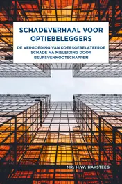 Omslag van Schadeverhaal voor optiebeleggers