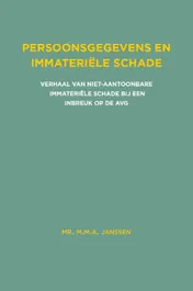 Omslag van Persoonsgegevens en immateriële schade