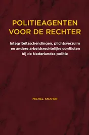 Omslag van Politieagenten voor de rechter
