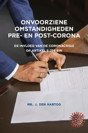 Omslag van Onvoorziene omstandigheden pre- en post-corona