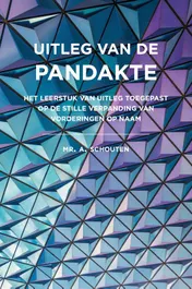 Omslag van Uitleg van de pandakte