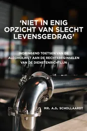 Omslag van ‘Niet in enig opzicht van slecht levensgedrag’