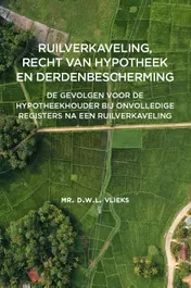 Omslag van Ruilverkaveling, recht van hypotheek en derdenbescherming