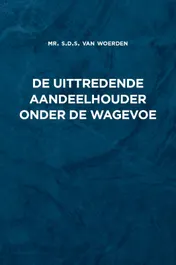 Omslag van De uittredende aandeelhouder onder de Wagevoe