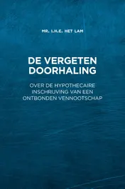 Omslag van De vergeten doorhaling
