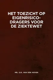 Omslag van Het toezicht op eigenrisicodragers voor de Ziektewet