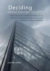 Omslag van Deciding about Design Quality