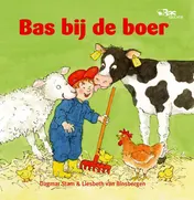 Omslag van Bas bij de boer