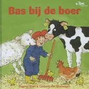 Omslag van Bas bij de boer