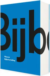 Omslag van Nieuwe bijbelvertaling