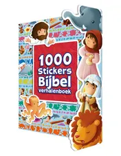 Omslag van 1000 Stickers Bijbel verhalenboek