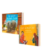 Omslag van SET: Prentenbijbel kartonboekjes OT