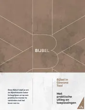 Omslag van Bijbel in Gewone Taal