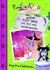 Omslag van Mijn heks wil niet heksen maar bij een meidengroep