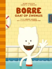 Omslag van Borre gaat op zwemles