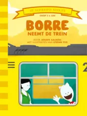 Omslag van Borre neemt de trein