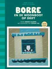 Omslag van Borre en de woonboot op drift