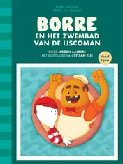 Omslag van Borre en het zwembad van de ijscoman