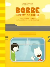 Omslag van Borre neemt de trein