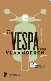 Omslag van Met de Vespa door Vlaanderen