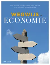 Omslag van Wegwijs in economie