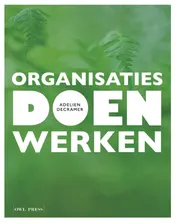 Omslag van Organisaties doen werken