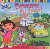 Omslag van IJswagen in nood
